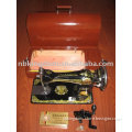 New Butterfly brand JA2-2 Mini Sewing Machine head with Metal handle & Wooden Case sewing machine